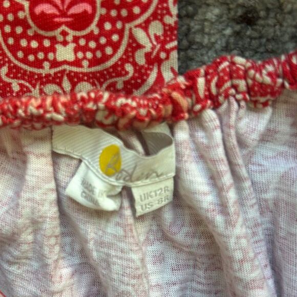 Boden Jersey Tie Back Flutter Sleeve Maxi Dress, Size 8 - Picture 5 of 9